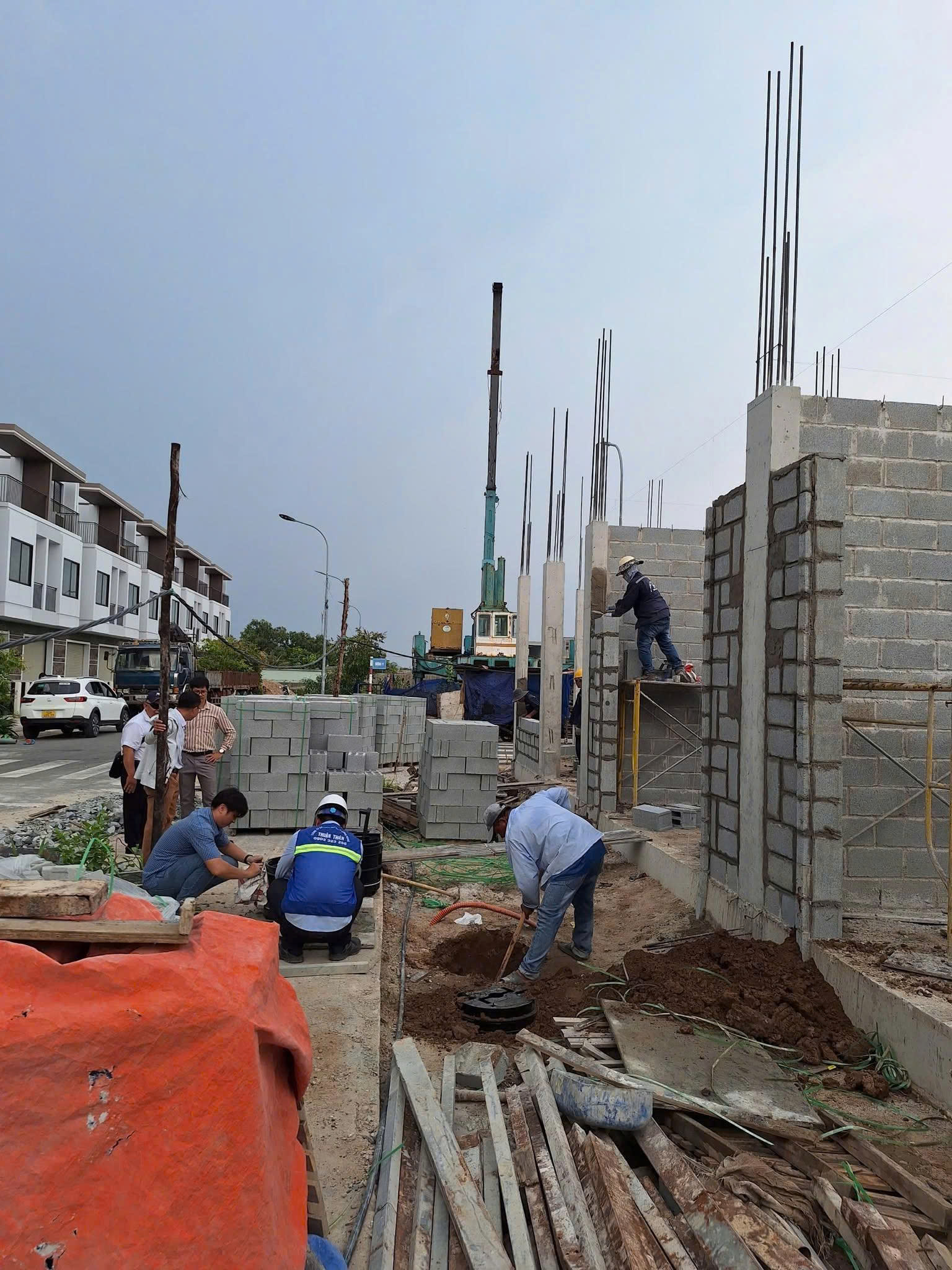 Hình ảnh thi công thực tế công trình Thuận Thiên